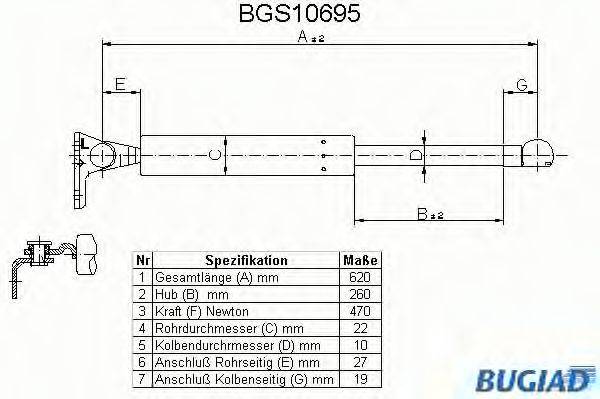 BUGIAD BGS10695