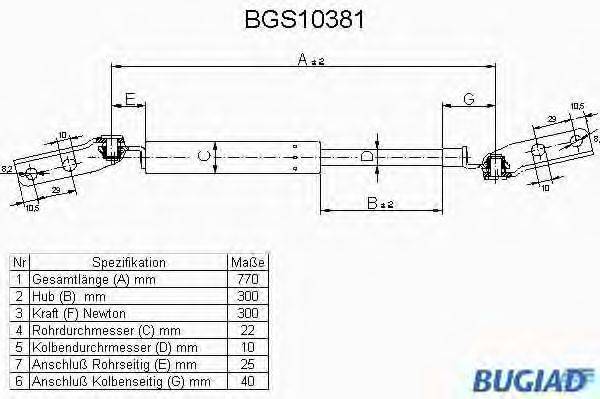 BUGIAD BGS10381