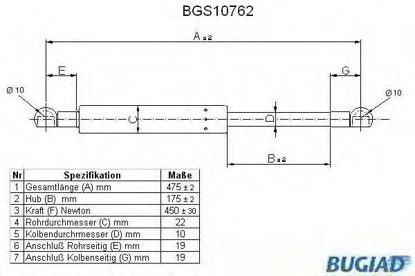 BUGIAD BGS10762