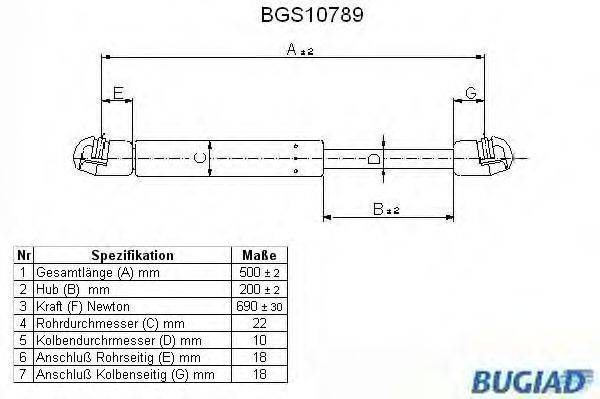 BUGIAD BGS10789
