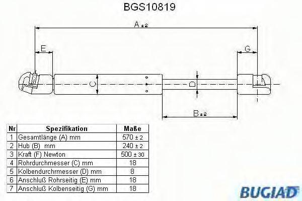 BUGIAD BGS10819