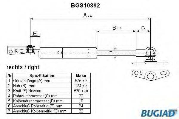 BUGIAD BGS10892