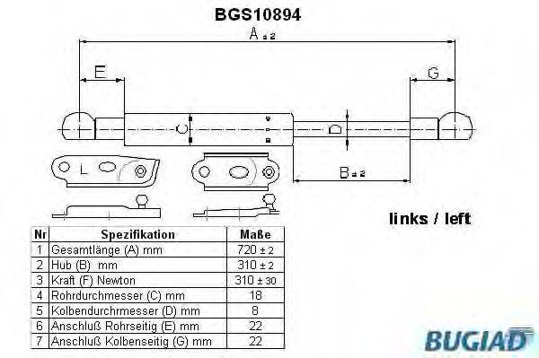 BUGIAD BGS10894