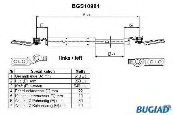 BUGIAD BGS10904