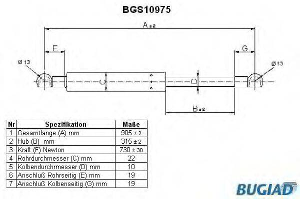 BUGIAD BGS10975