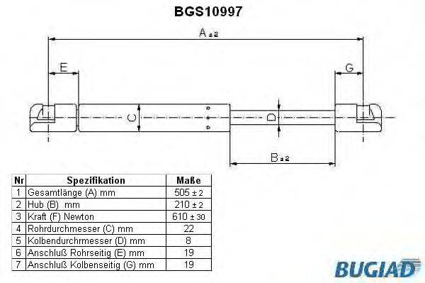 BUGIAD BGS10997