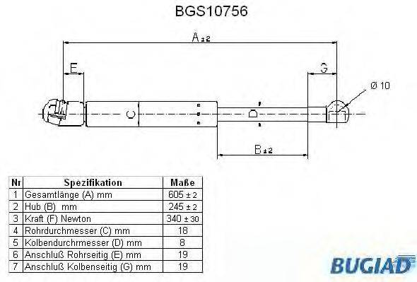 BUGIAD BGS10756