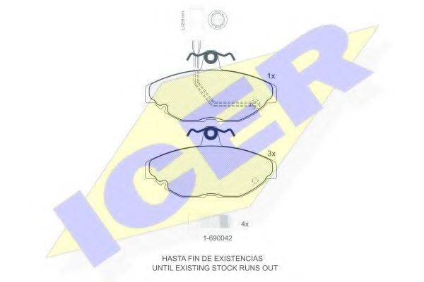 APEC BRAKING 0377 Комплект гальмівних колодок, дискове гальмо