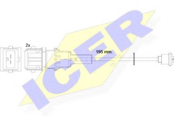 MERITOR 254625 Сигналізатор, знос гальмівних колодок