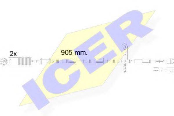 MINI 34 35 6 858 080 Сигналізатор, знос гальмівних колодок