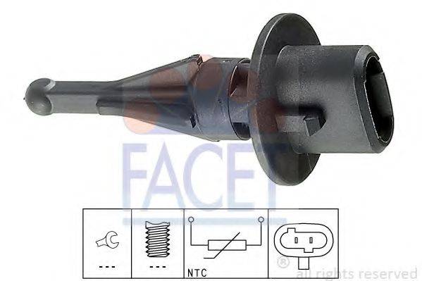 GENERAL MOTORS 95 514 355 Датчик, температура повітря, що впускається