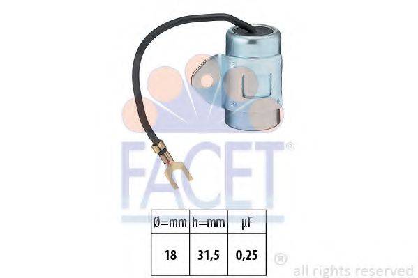 LUCAS ELECTRICAL C  525 Конденсатор, система запалювання