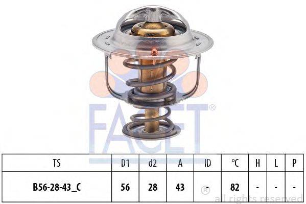 FACET 78413S Термостат, охолоджуюча рідина