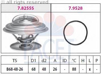 KW 580 255 Термостат, охолоджуюча рідина