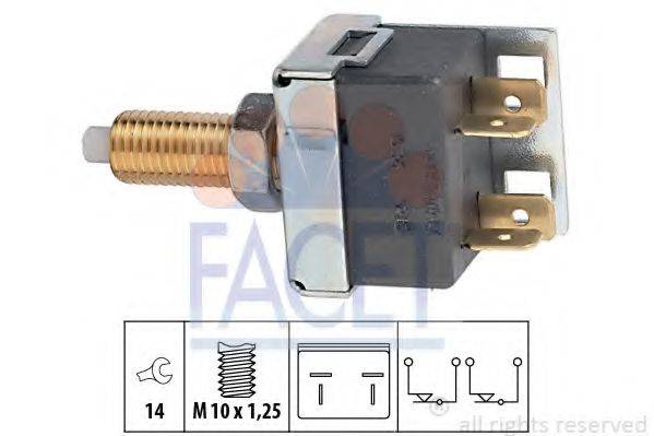 KW 510 036 Вимикач ліхтаря сигналу гальмування