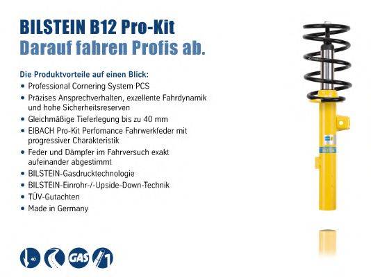 BILSTEIN BIL015698 Комплект ходової частини, пружини / амортизатори