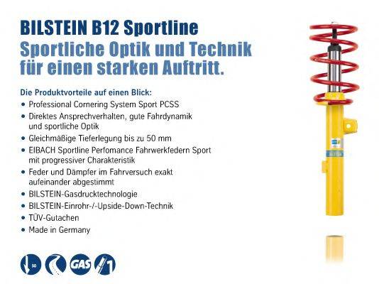 BILSTEIN BIL016753 Комплект ходової частини, пружини / амортизатори