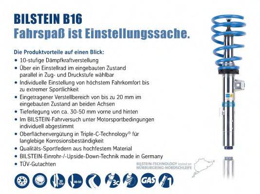 BILSTEIN BIL008661 Комплект ходової частини, пружини / амортизатори