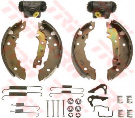 BREMBO H68013 Комплект гальмівних колодок