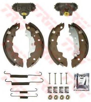 VALEO 553016 Комплект гальмівних колодок