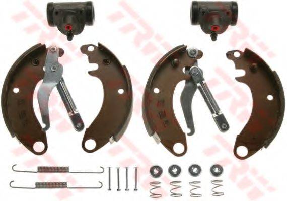 VALEO 553000 Комплект гальмівних колодок