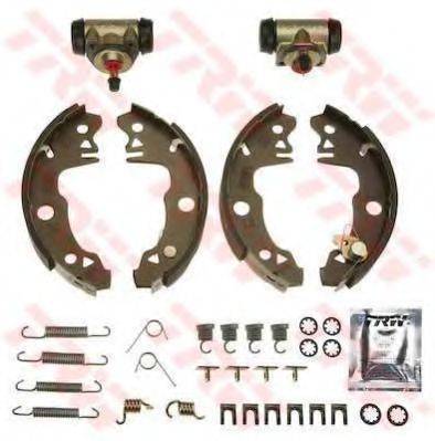 VALEO 553625 Комплект гальмівних колодок