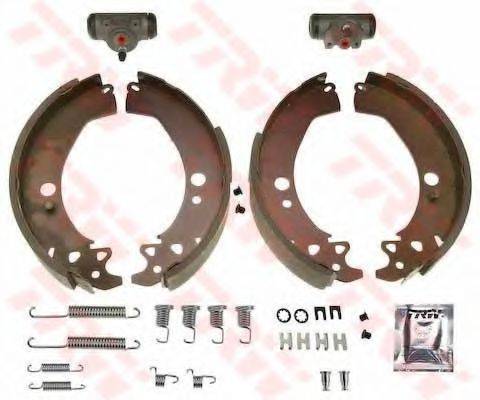 VALEO 553075 Комплект гальмівних колодок