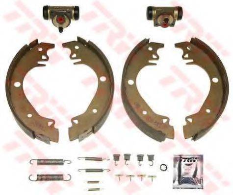 VALEO 553610 Комплект гальмівних колодок