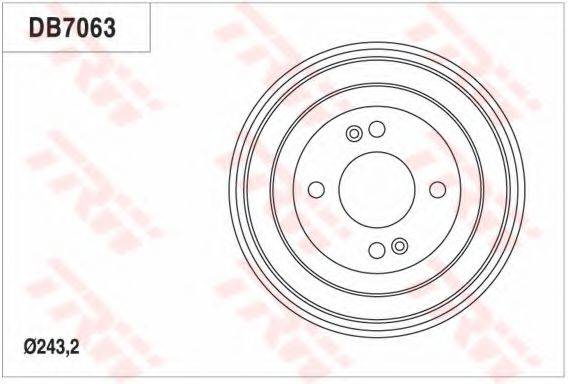 KIA (DYK) 584111G000 Гальмівний барабан