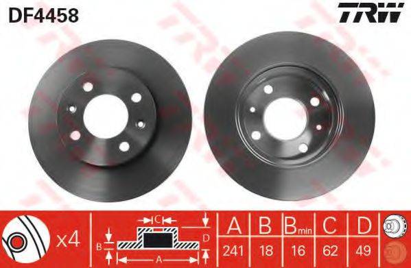 BREMBO 09950310 гальмівний диск