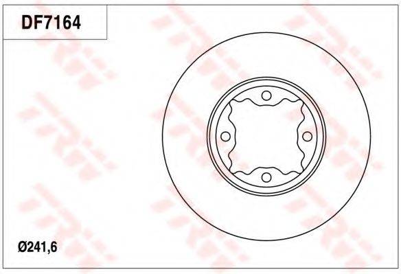 NISSAN 40206-G5101 гальмівний диск