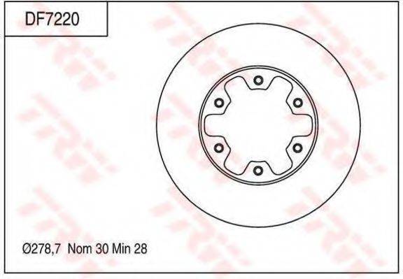 NISSAN 40206VW000 гальмівний диск