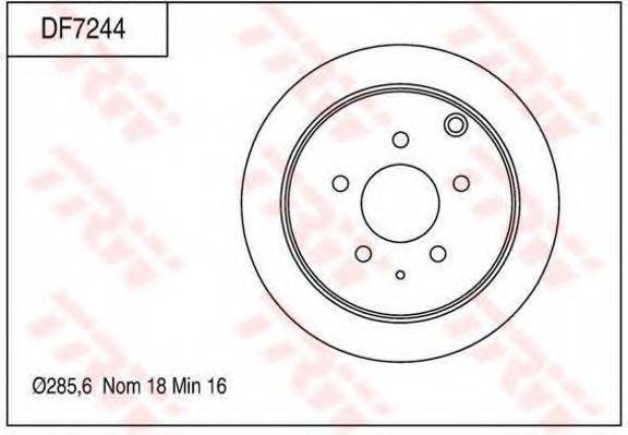 MAZDA S10H-26-251A гальмівний диск