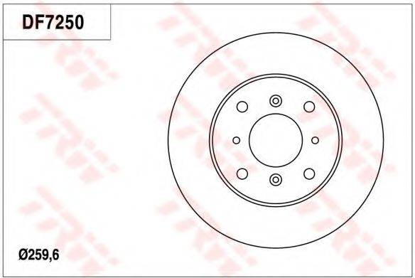 HONDA 45251-S10-000 гальмівний диск