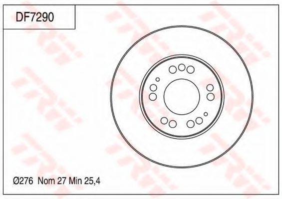 HYUNDAI 5171237202 гальмівний диск