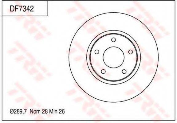 NISSAN 40206 AR00B гальмівний диск