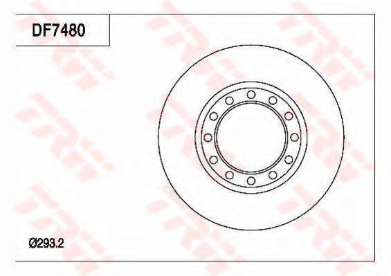 ISUZU 8-97173-520-0 гальмівний диск