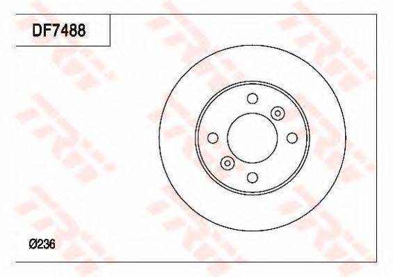 PROTON PW861584 гальмівний диск