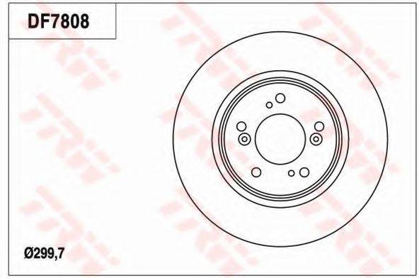 HONDA 45251TB0W00 гальмівний диск