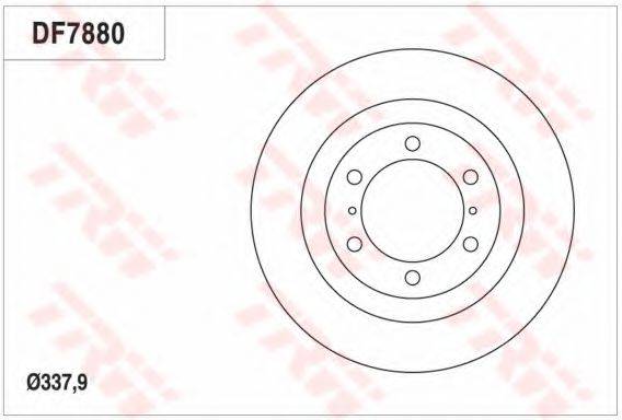 TOYOTA (FAW) 4351260190 гальмівний диск