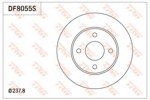 NISSAN 40206 AN000 гальмівний диск