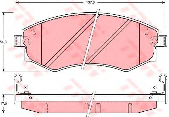 KAWE 81385 Комплект зчеплення