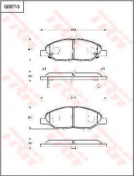 TRW GDB7743