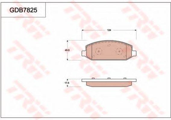 CHEVROLET (SGM) 9041415 Комплект гальмівних колодок, дискове гальмо
