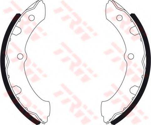TOYOTA 0449525020 Комплект гальмівних колодок