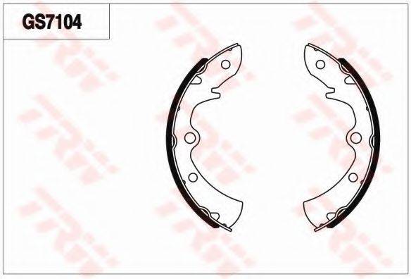 MAZDA 030526310A Комплект гальмівних колодок