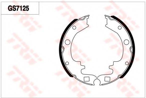 MAZDA S2YE2638Z Комплект гальмівних колодок