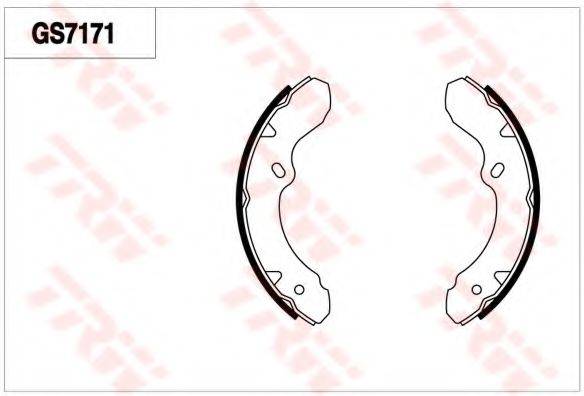 MITSUBISHI MK355886 Комплект гальмівних колодок