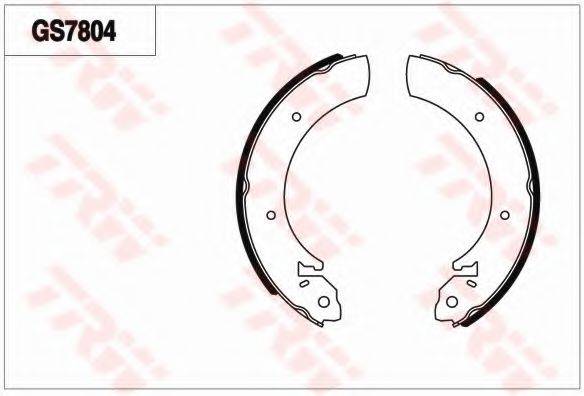 MERCEDES-BENZ 58315440305 Комплект гальмівних колодок
