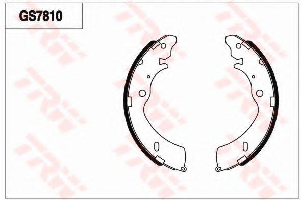 ISUZU 8-97302-635-1 Комплект гальмівних колодок